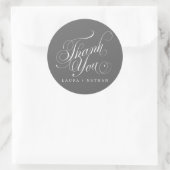 Script Dankeschön Sticker (Tasche)