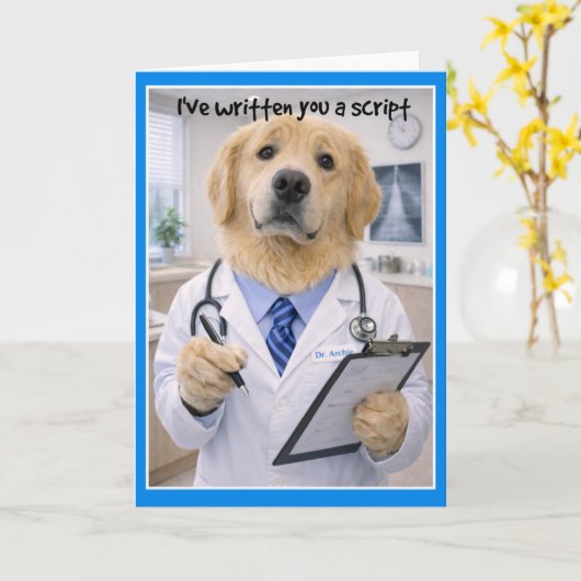 Script Details Get Well Card PA-2 Karte (Gelbe Blume)