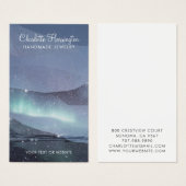 Script Earring Blue Mountains Juwelier Display Car (Vorne & Hinten)