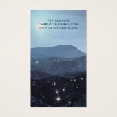 Script Earring Blue Mountains Juwelier Display Car (Rückseite)