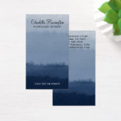 Script Earring Blue Ombre Juwelier Display Card (Schreibtisch)