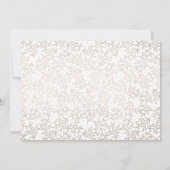 Script Elegant Handwritten Foto Wedding Th Dankeskarte (Rückseite)