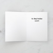 Script Feel Better Get Well Card  PA-1 Karte (Innenseite)