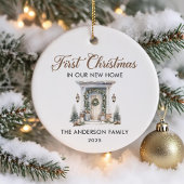  Script First Christmas At Our New Home Keramik Ornament