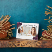 Script First Mother's Day Foto Fotoplatte (Seite)