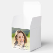 Script Foto Graduation Party Vielen Dank Geschenkschachtel (Geöffnet)