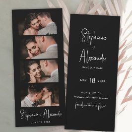 Script-Foto-Stand-Lesezeichen Hochzeit Speichern S Save The Date