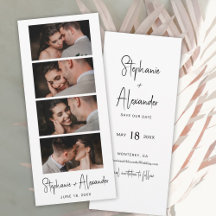 Script-Foto-Stand-Lesezeichen Hochzeit Speichern S