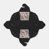 Script Französisch Land Schmetterling Paris Eiffel Geschenkschachtel (Ungefaltet)