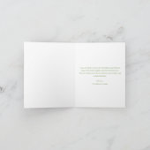 Script Frohe Weihnachten 1 Foto Gefaltete Weihnach (Innenseite)