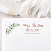 Script Frohe Weihnachtsferien-Rücksendeadresse (Insitu)