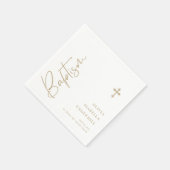 Script Girls Taufe Serviette (Ecke)