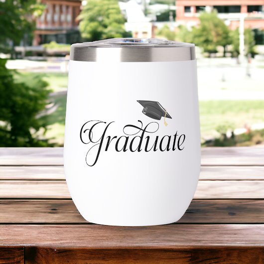 Script Graduate Personalisiert mit Grad Cap-Klasse