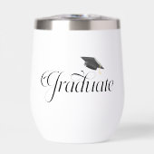 Script Graduate Personalisiert mit Grad Cap-Klasse (Vorderseite)