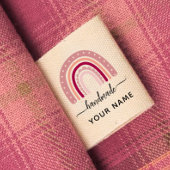  Script handmade by Custom cut and sew rainbow Ripsband