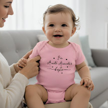 Script Herz Custom Tante's Bestie Baby Bodysuit
