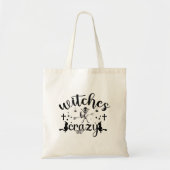 Script Hexen Crazy Skeleton Candy Tote Bag Tragetasche (Vorne)