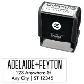 Script-Hochzeitadresse Permastempel (Beispiel)