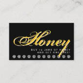 Script HONEY Kundenbindungskarte Treuekarte (Vorderseite)