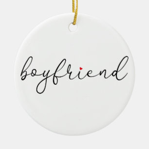 Script Liebe Herz Freund Definition Keramik Ornament