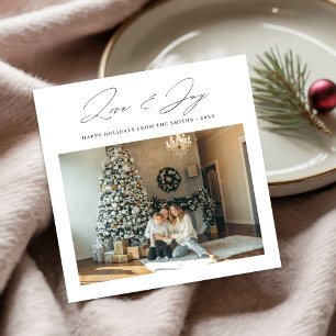Script-Liebe & Jockey Modernes Foto zu Weihnachten