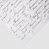 Script-Liebe! Seidenpapier (Ausschnitt)