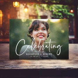 Script Memorial Photo & Message Sympathy Gästebuch