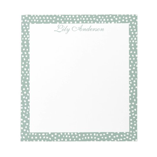 Script Mini entdeckte Notizblock Minty (Vorderseite)