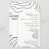 Script-Minimal-Hochzeitsprogramm (Vorne/Hinten)