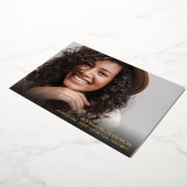 Script Mod Foto Foil Abschluss Ankündigung (Gedreht)