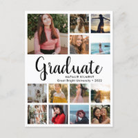 Script Modern Graduate 13 Foto Collage Abschluss