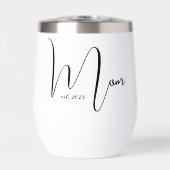 Script Mom Established New Mom Gift (Vorderseite)