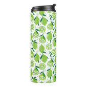 Script Monogram Fruchtthermal Tumbler Thermosbecher (Nach links gedreht)