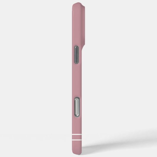 Script Name Minimalist Dusty Rose Case-Mate iPhone Hülle (Rückseite / Rechts)