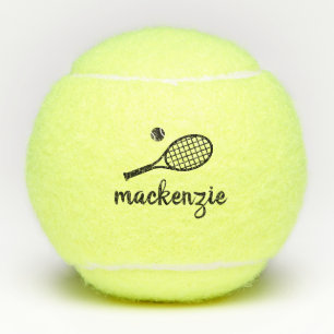 Script Name Modern Personalisiert  Tennisbälle