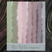 Script name ombre lila graue Streifen modern Fleecedecke