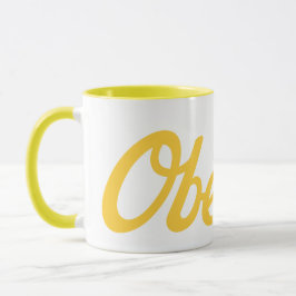 Script Oberlin Tasse