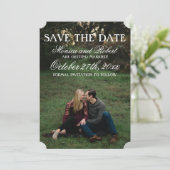 Script Overlay Gothic Save The Date (Stehend Vorderseite)