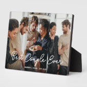 Script Overlay Personalisiert Best Couple Ever Fot Fotoplatte (Seite)