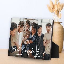 Script Overlay Personalisiert Best Couple Ever Fot Fotoplatte