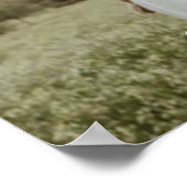 Script Photo Wedding Welcome Sign Poster (Ecke)