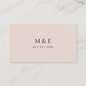 Script QR Code Registrierungskarte für Hochzeitsst Begleitkarte (Rückseite)