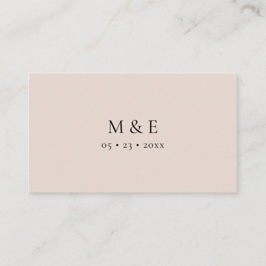 Script QR Code Registrierungskarte für Hochzeitsst Begleitkarte (Rückseite)