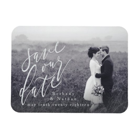 SCRIPT RETTE UNSEREN DATUM MAGNET (Horizontal)