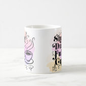 Script Sassy Spaß Kaffee Lover Tasse (Mittel)