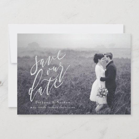 SCRIPT-SAVE THE DATE SAVE THE DATE (Vorderseite)