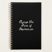 script Schriftart_Change the face of Depression Planer (Vorderseite)