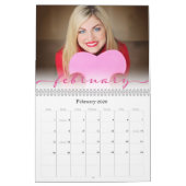 Script-Schriftart | Foto 2026 Kalender (Feb 2026)