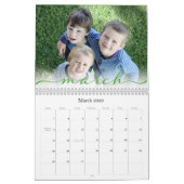 Script-Schriftart | Foto 2026 Kalender (Mär 2026)