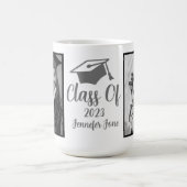 Script Silver 2023 Custom Abschluss Foto Kaffeetasse (Mittel)